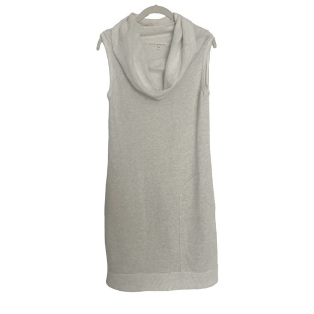Rachel Rachel Roy Gray Casual Beach Boho Cowl  Neck Pocket Terry Dress Small